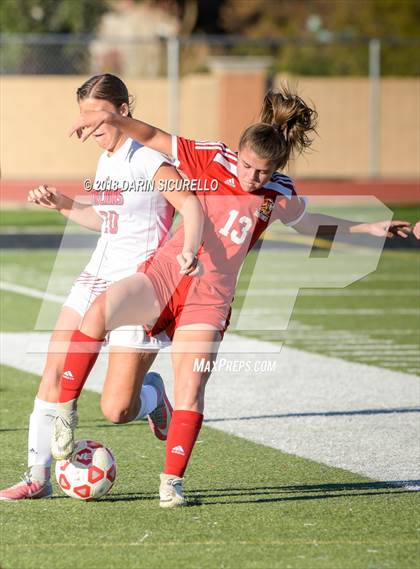 Thumbnail 3 in Seton Catholic vs. Red Mountain (Coyote Classic Tournament) photogallery.