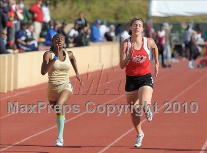Thumbnail 3 in CIF SJS Masters Championships (Girls 100M - Day 1) photogallery.