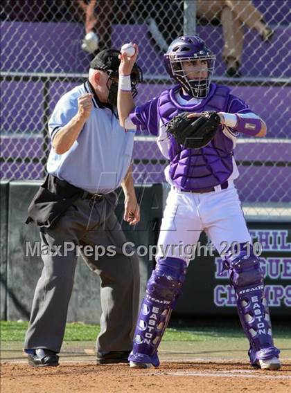 Thumbnail 1 in Harvard-Westlake @ Valencia (Easton Tournament) photogallery.