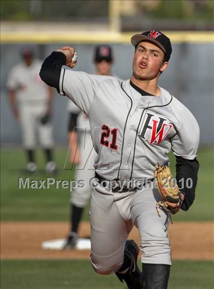 Thumbnail 1 in Harvard-Westlake @ Valencia (Easton Tournament) photogallery.