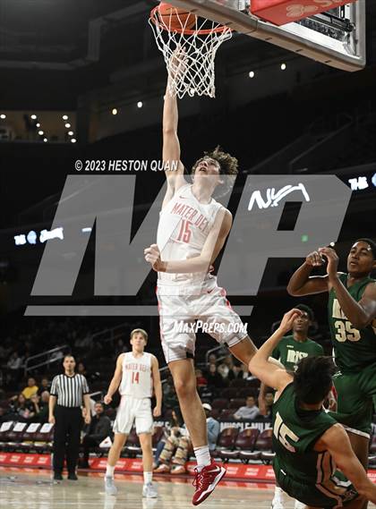 Thumbnail 2 in Mater Dei vs. St. Vincent (Chosen 1's Invitational) photogallery.