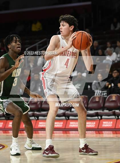 Thumbnail 3 in Mater Dei vs. St. Vincent (Chosen 1's Invitational) photogallery.