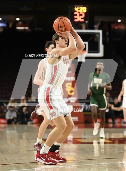 Thumbnail 2 in Mater Dei vs. St. Vincent (Chosen 1's Invitational) photogallery.