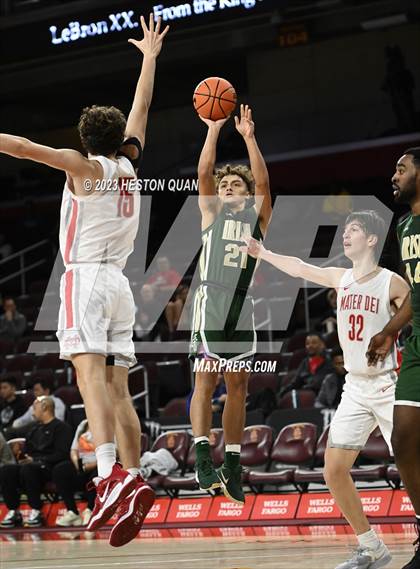 Thumbnail 3 in Mater Dei vs. St. Vincent (Chosen 1's Invitational) photogallery.