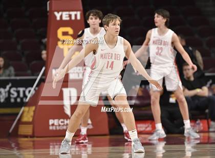 Thumbnail 1 in Mater Dei vs. St. Vincent (Chosen 1's Invitational) photogallery.