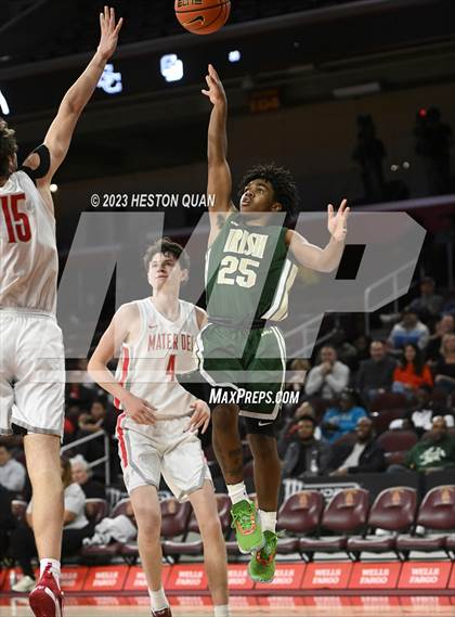 Thumbnail 2 in Mater Dei vs. St. Vincent (Chosen 1's Invitational) photogallery.