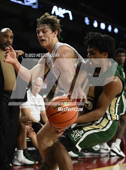 Thumbnail 2 in Mater Dei vs. St. Vincent (Chosen 1's Invitational) photogallery.