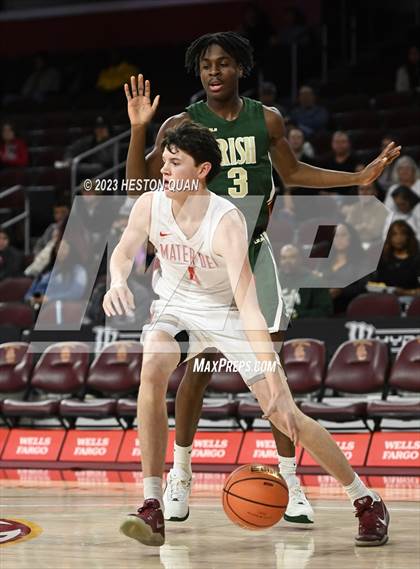 Thumbnail 2 in Mater Dei vs. St. Vincent (Chosen 1's Invitational) photogallery.