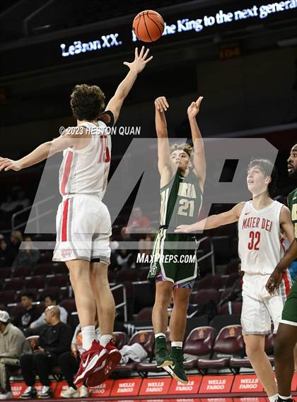 Thumbnail 1 in Mater Dei vs. St. Vincent (Chosen 1's Invitational) photogallery.