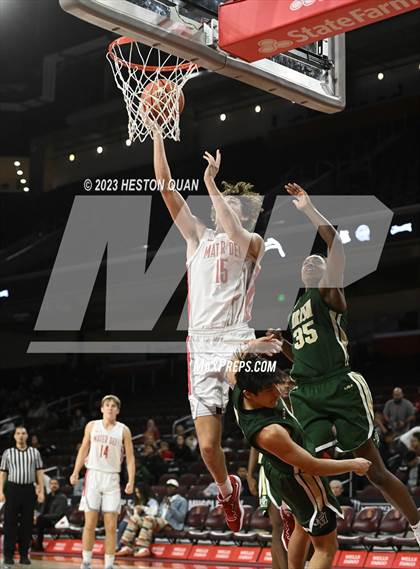 Thumbnail 3 in Mater Dei vs. St. Vincent (Chosen 1's Invitational) photogallery.