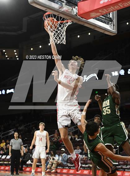 Thumbnail 1 in Mater Dei vs. St. Vincent (Chosen 1's Invitational) photogallery.