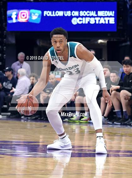 Thumbnail 3 in Sierra Canyon vs. Sheldon (CIF State Open Div. Final) photogallery.