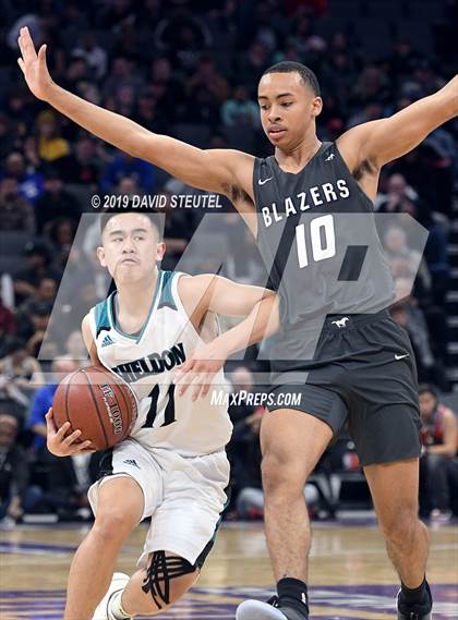 Thumbnail 3 in Sierra Canyon vs. Sheldon (CIF State Open Div. Final) photogallery.