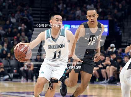Thumbnail 2 in Sierra Canyon vs. Sheldon (CIF State Open Div. Final) photogallery.