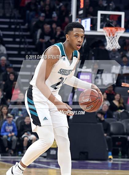 Thumbnail 3 in Sierra Canyon vs. Sheldon (CIF State Open Div. Final) photogallery.