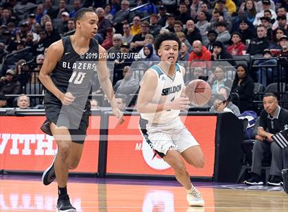 Thumbnail 3 in Sierra Canyon vs. Sheldon (CIF State Open Div. Final) photogallery.