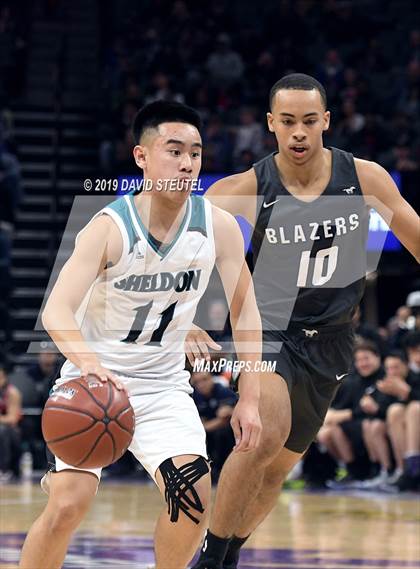 Thumbnail 3 in Sierra Canyon vs. Sheldon (CIF State Open Div. Final) photogallery.