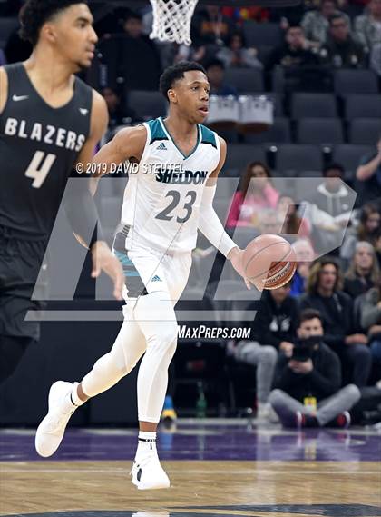Thumbnail 3 in Sierra Canyon vs. Sheldon (CIF State Open Div. Final) photogallery.