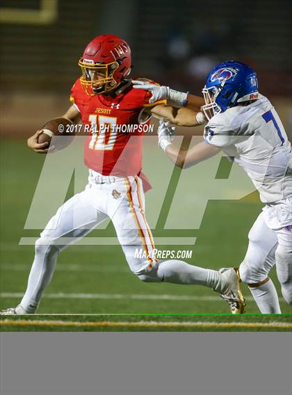 Thumbnail 2 in Jesuit vs. Christian Brothers (Holy Bowl 2017) photogallery.