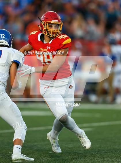 Thumbnail 3 in Jesuit vs. Christian Brothers (Holy Bowl 2017) photogallery.