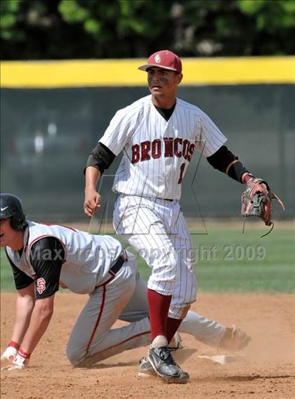 Thumbnail 3 in Palm Beach Central vs. Spanish Fork (Anderson Bat National Classic) photogallery.