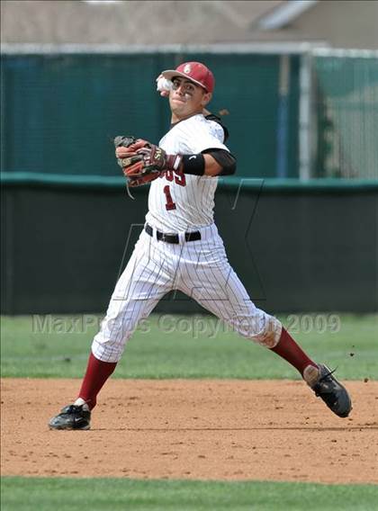 Thumbnail 2 in Palm Beach Central vs. Spanish Fork (Anderson Bat National Classic) photogallery.