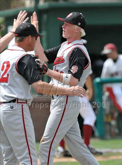 Thumbnail 2 in Palm Beach Central vs. Spanish Fork (Anderson Bat National Classic) photogallery.