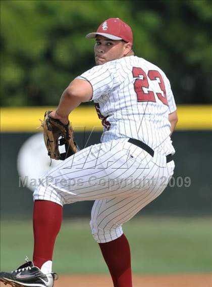 Thumbnail 3 in Palm Beach Central vs. Spanish Fork (Anderson Bat National Classic) photogallery.