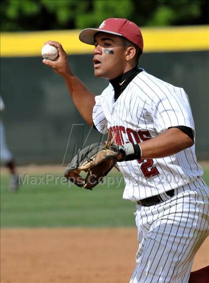 Thumbnail 2 in Palm Beach Central vs. Spanish Fork (Anderson Bat National Classic) photogallery.