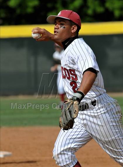 Thumbnail 3 in Palm Beach Central vs. Spanish Fork (Anderson Bat National Classic) photogallery.