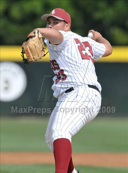 Thumbnail 2 in Palm Beach Central vs. Spanish Fork (Anderson Bat National Classic) photogallery.