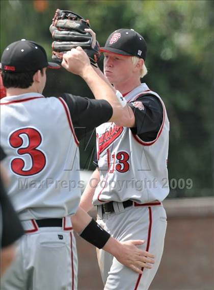 Thumbnail 1 in Palm Beach Central vs. Spanish Fork (Anderson Bat National Classic) photogallery.