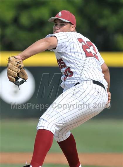 Thumbnail 1 in Palm Beach Central vs. Spanish Fork (Anderson Bat National Classic) photogallery.
