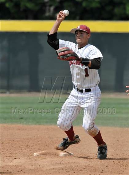 Thumbnail 2 in Palm Beach Central vs. Spanish Fork (Anderson Bat National Classic) photogallery.