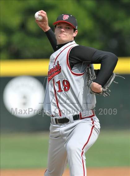 Thumbnail 1 in Palm Beach Central vs. Spanish Fork (Anderson Bat National Classic) photogallery.