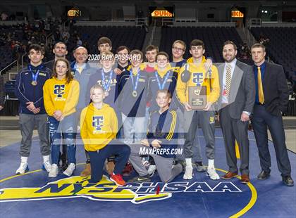 Thumbnail 1 in NYSPHSAA Wrestling Championships- Podiums and Awards photogallery.