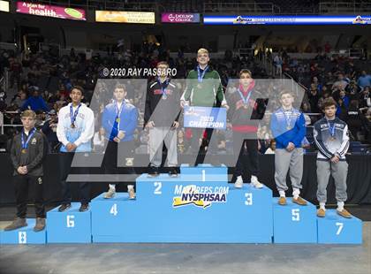 Thumbnail 2 in NYSPHSAA Wrestling Championships- Podiums and Awards photogallery.