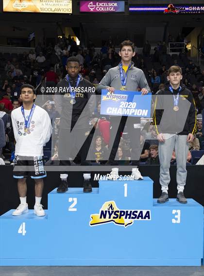 Thumbnail 2 in NYSPHSAA Wrestling Championships- Podiums and Awards photogallery.