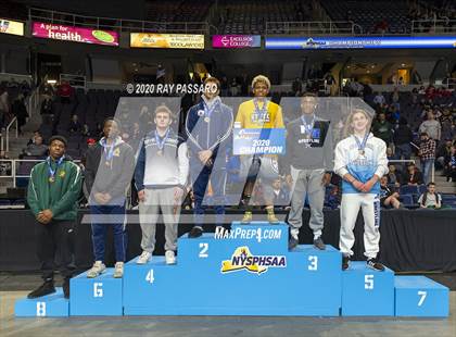 Thumbnail 2 in NYSPHSAA Wrestling Championships- Podiums and Awards photogallery.