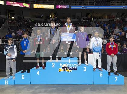 Thumbnail 2 in NYSPHSAA Wrestling Championships- Podiums and Awards photogallery.