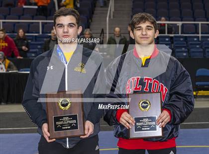 Thumbnail 3 in NYSPHSAA Wrestling Championships- Podiums and Awards photogallery.