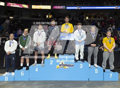 Thumbnail 3 in NYSPHSAA Wrestling Championships- Podiums and Awards photogallery.