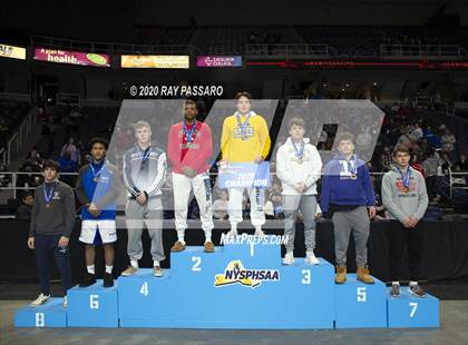 Thumbnail 2 in NYSPHSAA Wrestling Championships- Podiums and Awards photogallery.