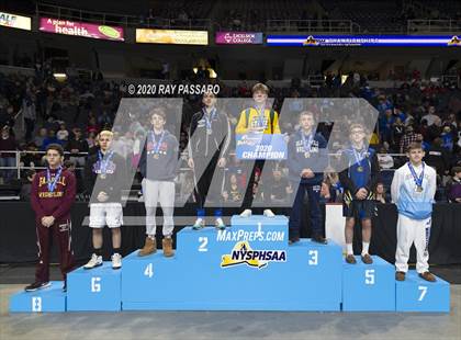Thumbnail 3 in NYSPHSAA Wrestling Championships- Podiums and Awards photogallery.