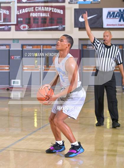 Thumbnail 1 in Godinez vs. Canyon Springs (Rancho Mirage Holiday Invitational) photogallery.