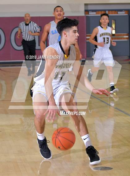 Thumbnail 1 in Godinez vs. Canyon Springs (Rancho Mirage Holiday Invitational) photogallery.