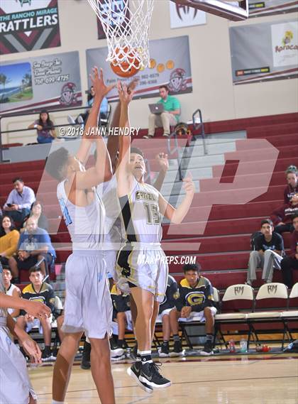 Thumbnail 3 in Godinez vs. Canyon Springs (Rancho Mirage Holiday Invitational) photogallery.