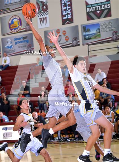 Thumbnail 1 in Godinez vs. Canyon Springs (Rancho Mirage Holiday Invitational) photogallery.