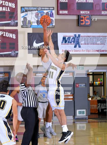 Thumbnail 1 in Godinez vs. Canyon Springs (Rancho Mirage Holiday Invitational) photogallery.