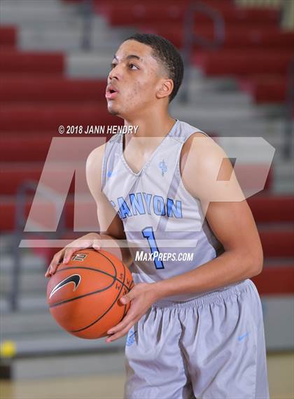 Thumbnail 1 in Godinez vs. Canyon Springs (Rancho Mirage Holiday Invitational) photogallery.